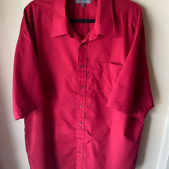 Men’s shirt sleeve button down shirt - Picture 1 of 6